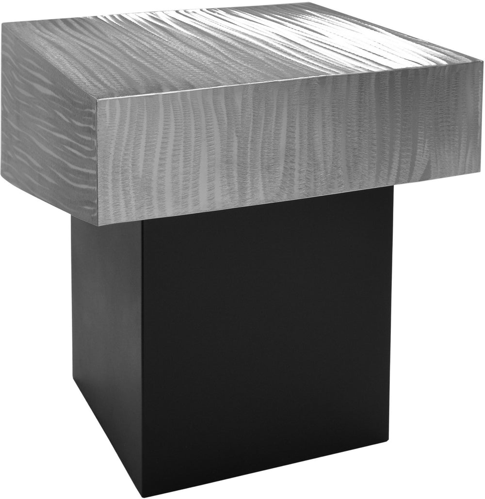 Glenn End Table In Silver
