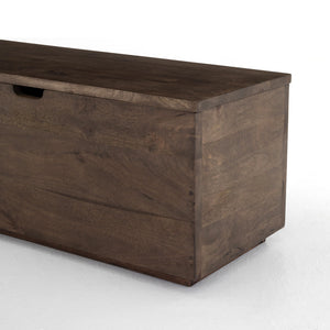 Duncan Trunk In Aged Brown
