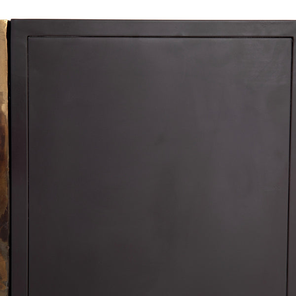 Stormy Media Console in Aged Brown