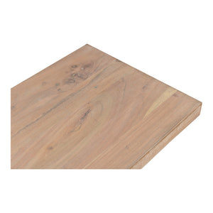 Moe's Tanya Bench Light Grey Acacia Wood
