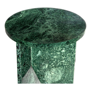 Moe's Grace Accent Table in Green Marble
