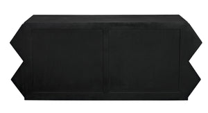 Vico Mahogany Dresser in Hand-Rubbed Black