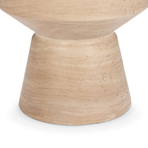 Terrace Outdoor Accent Table - Black, Stain Resistant