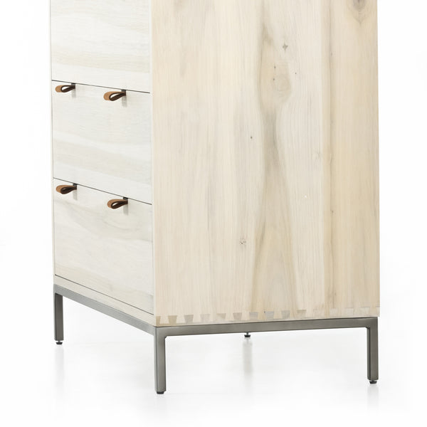 Trey 5 Drawer Dresser In Dove Poplar