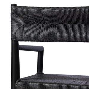 Lomas Outdoor Dining Armchair - Vintage Coal