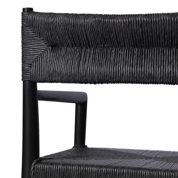 Lomas Outdoor Dining Armchair - Vintage Coal