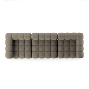 Roma Outdoor 3Pc Sec Sofa In Alessi Fawn