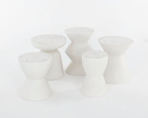 LUCIDA END TABLE - TERRAZZO