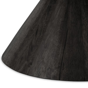 Bibianna Dining Table In Worn Black