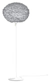 Eos Large Floor Lamp in Grey with White Base
