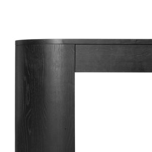 Pilar Desk - Brushed Ebony Oak