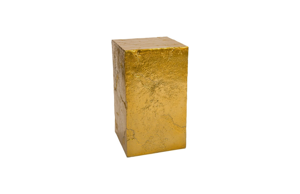 Slate A Pedestal, Liquid Gold
