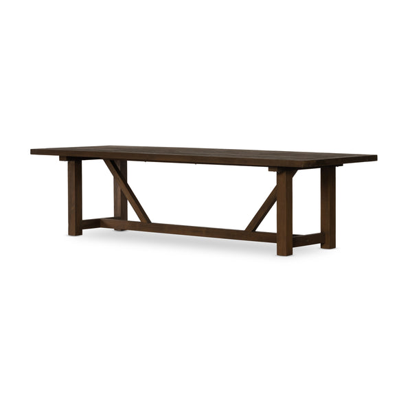 Stewart Outdoor Dining Table In 118"