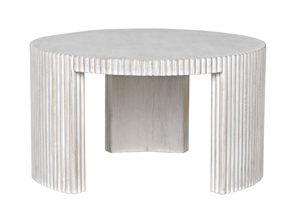 Jgor Side/Coffee Table, White Wash