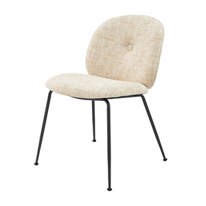 Nisha KD Chenille Dining Side Chair, Allure Cream