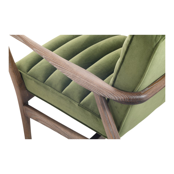 Anderson Armchair in Dark Ivy Velvet
