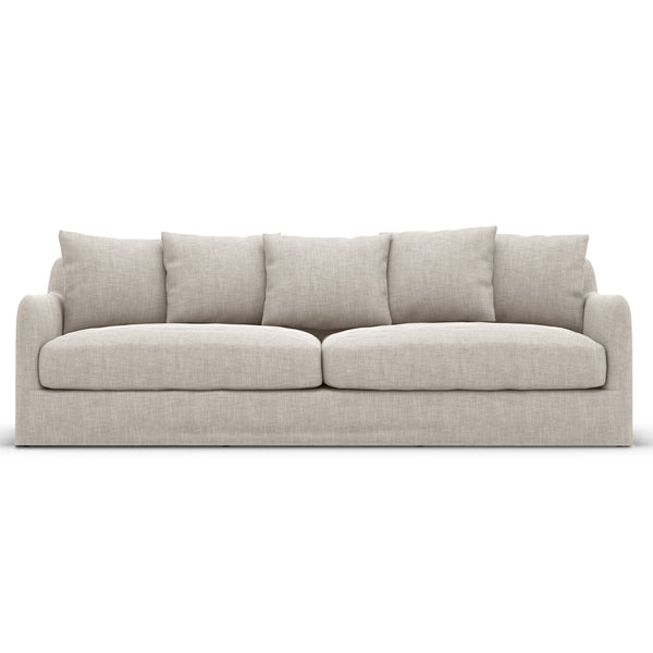 Dade Outdoor Sofa In 90" In Venao Grey