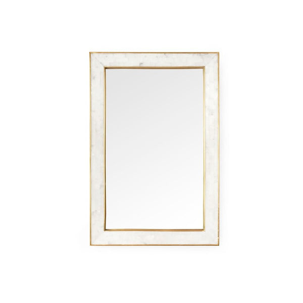 LEIGHTON MIRROR, WHITE