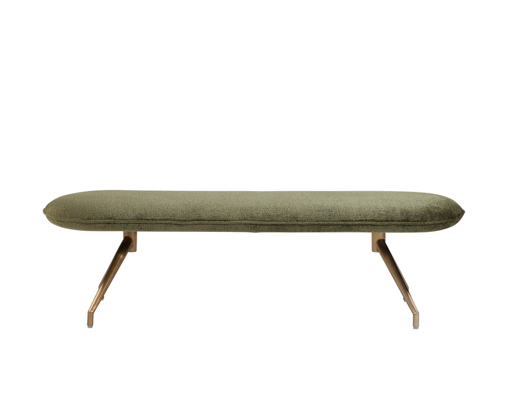 ELOWEN BENCH - BERGEN OLIVE