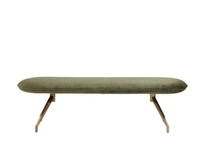 ELOWEN BENCH - BERGEN OLIVE