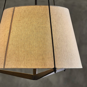 Ziggy Pendant In Light Beige