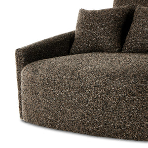 Chloe Media Lounger In Ivan Granite