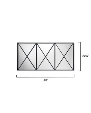 Xyla Iron Rectangle Wall Mirror