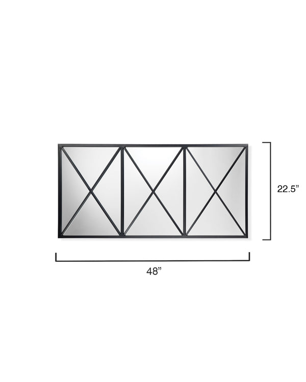 Xyla Iron Rectangle Wall Mirror