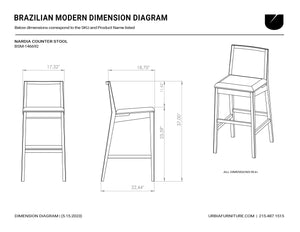 Nardia Cane Stool