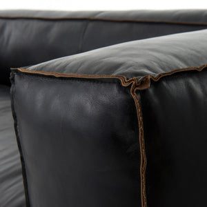 NOLITA REVERSE STITCH SOFA-RIDER BLACK