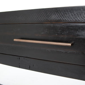 Suki Console Table - Burnished Black