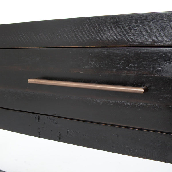 Suki Console Table - Burnished Black
