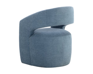 LLORET WHEELED DINING ARMCHAIR - DANNY ICEBERG