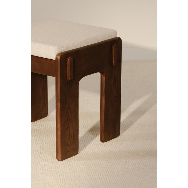 Ashby Counter Stool Brown with Craftsman Detailing