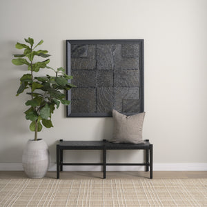 Jacklyn Grey Linen Square Decorative Pillow Cover
