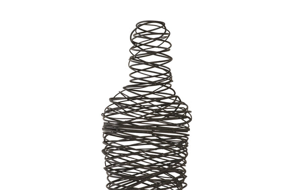 Abstract Wire Man Floor Sculpture, Small