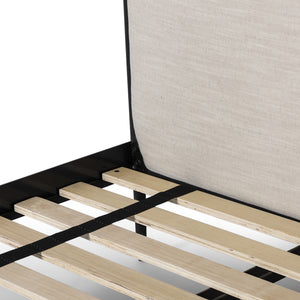 Xander Canopy King Bed - Savoy Parchment