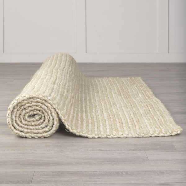 Milo 9 x 12 Camel Color Woven Hemp Area Rug