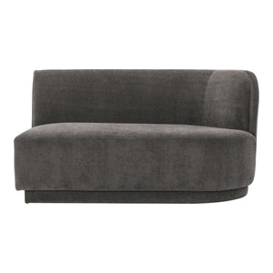 Moe's Yoon 2 Seat Sofa in Grey