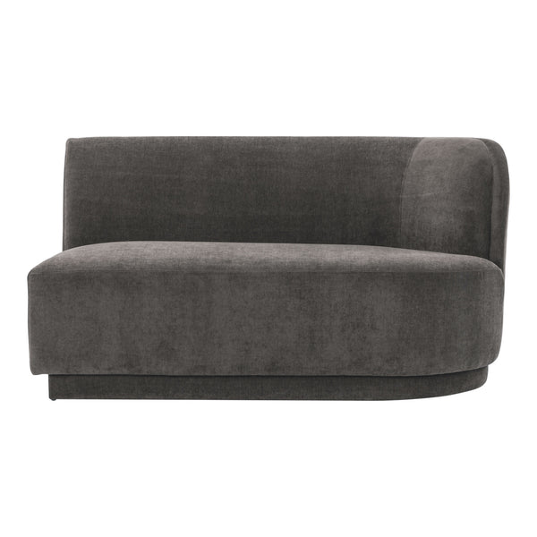 Moe's Yoon 2 Seat Sofa in Grey