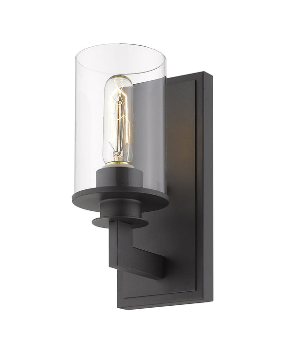 Savannah 1 Light Wall Sconce in Bronze Finish