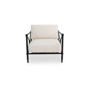Moe's Willow Outdoor Accent Chair in Cream