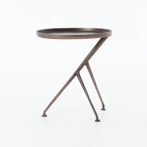 Schmidt Accent Table- Antique Rust