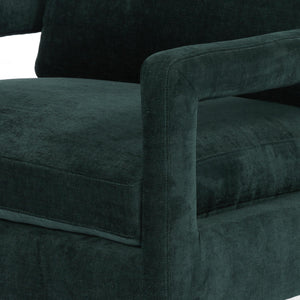 Olson Chair-Emerald Worn Velvet