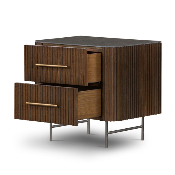 Fletcher Nightstand In Bluestone
