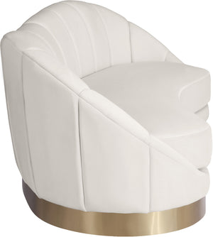 Jesse Sofa In Cream Velvet
