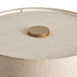 Hensley Table Lamp In Flax Linen