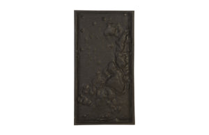 Splotch Wall Art, Silver, Rectangle - A
