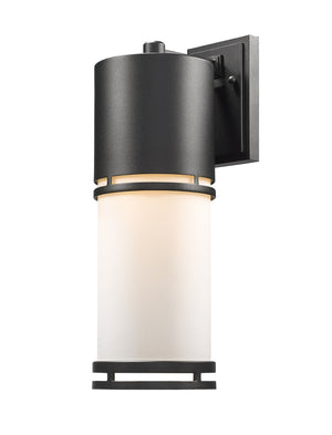 Luminata Outdoor LED Wall Light in Black Finish
