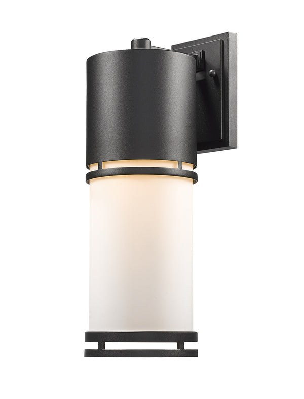 Luminata Outdoor LED Wall Light in Black Finish